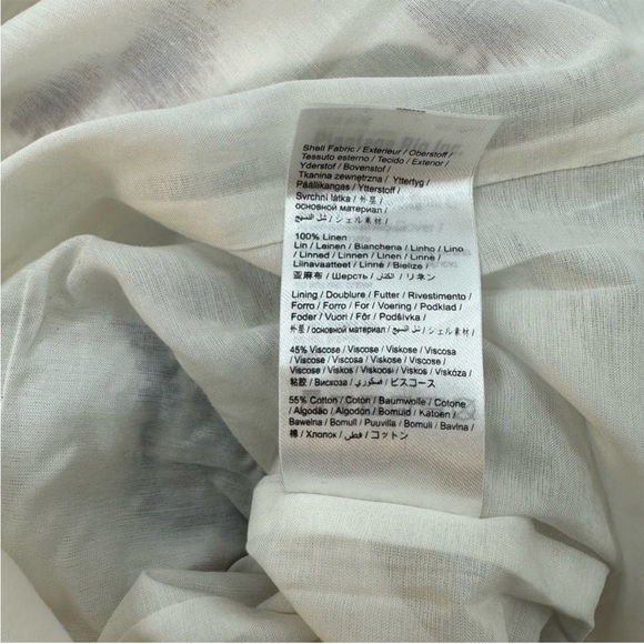 NWT FARM RIO Linen dress. It fits like XS or a small bust small. - Picture 9 of 14